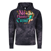 Cloud Black no thanks cupid Vintage Hoodie - AdoDesignShop