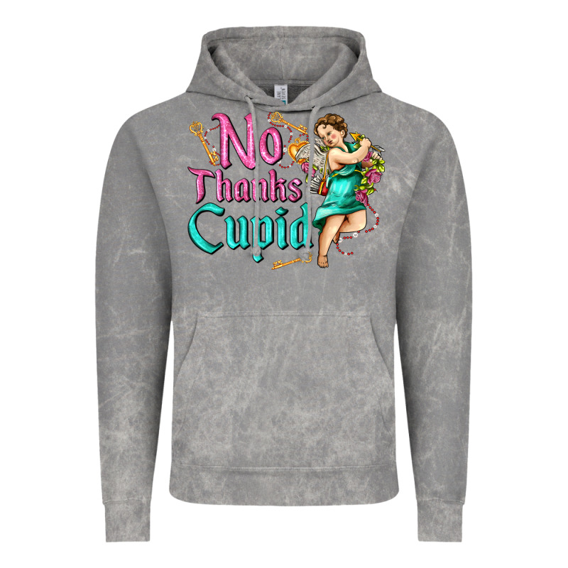 No Thanks Cupid Vintage Hoodie by AdoDesignShop | Teevron