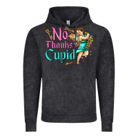 Vintage Black no thanks cupid Vintage Hoodie - AdoDesignShop