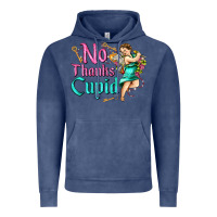 Vintage Denim no thanks cupid Vintage Hoodie - AdoDesignShop