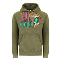 Vintage Olive no thanks cupid Vintage Hoodie - AdoDesignShop