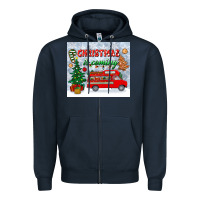 Christmas Is Coming Tumbler Zipper Hoodie | Teevron
