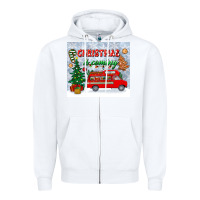 White christmas is coming tumbler Zipper Hoodie - BundleAndBundleShop