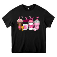 Black volleyball coffee cups Heavy Core Tee - Zillion Design Studio