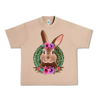 Burro western leopard and flowers easter bunny Urban Heavy Tee - Jasminsmagicworld