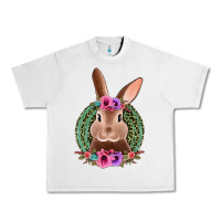 Lunar Rock western leopard and flowers easter bunny Urban Heavy Tee - Jasminsmagicworld