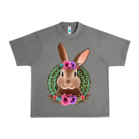 Tornado western leopard and flowers easter bunny Urban Heavy Tee - Jasminsmagicworld