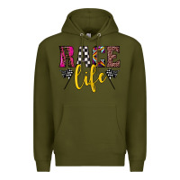 Army Green race life Premium Hoodie - JahusDesignShop