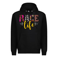 Black race life Premium Hoodie - JahusDesignShop