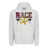 Dove Grey race life Premium Hoodie - JahusDesignShop
