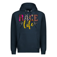 Navy race life Premium Hoodie - JahusDesignShop