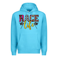 Ocean Blue race life Premium Hoodie - JahusDesignShop