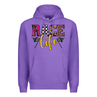 Purple race life Premium Hoodie - JahusDesignShop