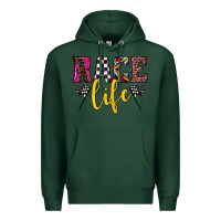 Sports Green race life Premium Hoodie - JahusDesignShop