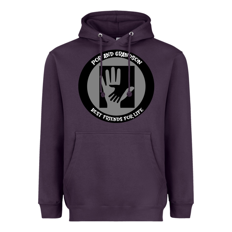 Pop Pop And Grandson Best Friends For Life Heavyweight Hoodie by Bettercallsaul | Teevron