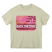 Mossy Back The Pink American Flag Heavy Core Tee - texasbilliewilder