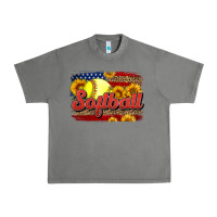 Tornado Western American Flag Softball Urban Heavy Tee - LillyAllenDesigns