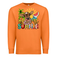 Carrot My first summer baby cow Premium Sweatshirt - NancyCooperArtShop