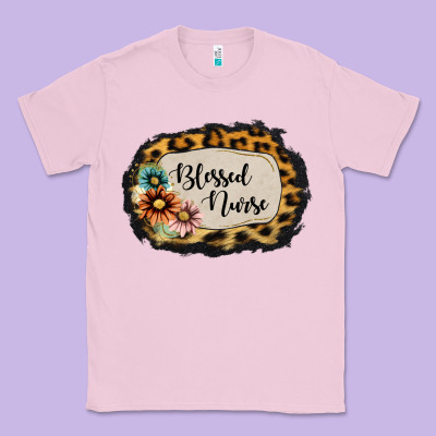 Blessed Nurse Classic Tee Designed By Jasminsmagicworld