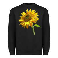 Black sunflower Heavyweight Sweatshirt - LillyAllenDesigns