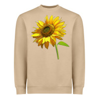 Mushroom sunflower Heavyweight Sweatshirt - LillyAllenDesigns