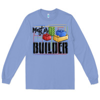 Colony Blue master builder Long Sleeve Tee - MaliasSmallBusiness