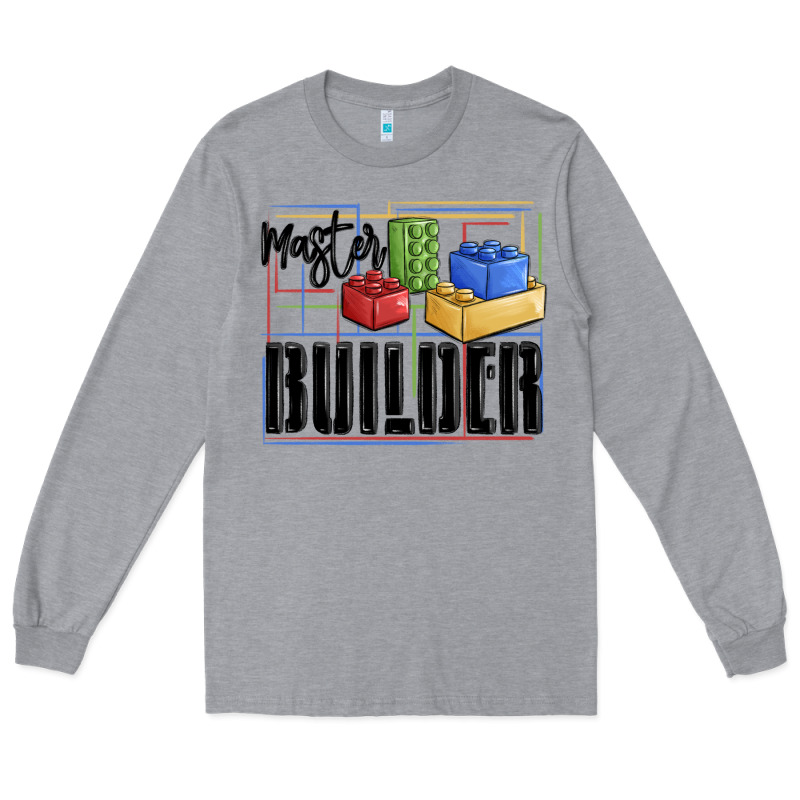 Master Builder Long Sleeve Tee by MaliasSmallBusiness | Teevron