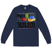 Navy master builder Long Sleeve Tee - MaliasSmallBusiness