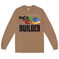 Toasted Coconut master builder Long Sleeve Tee - MaliasSmallBusiness