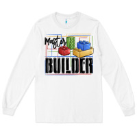 White master builder Long Sleeve Tee - MaliasSmallBusiness
