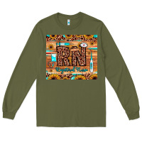 Army Green rn registered nurse Long Sleeve Tee - JahusDesignShop