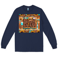 Navy rn registered nurse Long Sleeve Tee - JahusDesignShop