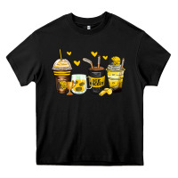 Black ice hockey coffee cups Heavy Core Tee - Zillion Design Studio