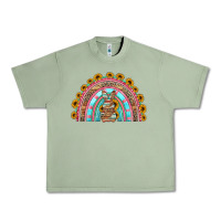 Oil Green western easter rainbow Urban Heavy Tee - Jasminsmagicworld