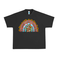 Pigment Black western easter rainbow Urban Heavy Tee - Jasminsmagicworld