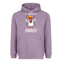 Lavender I'm Just Here For The Boos Heavyweight Hoodie - Bettercallsaul