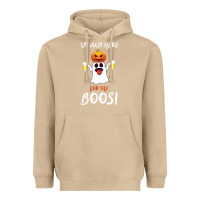 Mushroom I'm Just Here For The Boos Heavyweight Hoodie - Bettercallsaul