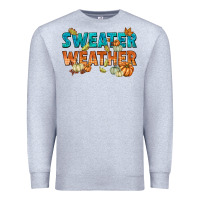 Heather Grey weather Premium Sweatshirt - texasbilliewilder
