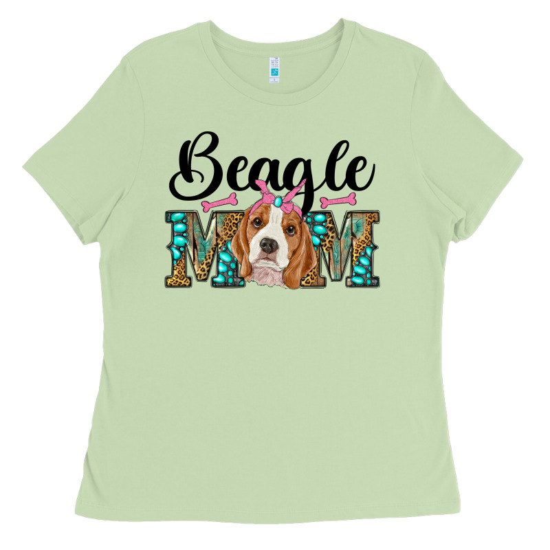 Western Beagle Mom Ladies Tee by RanaPortraitStore | Teevron
