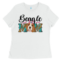 White western beagle mom Ladies Tee - RanaPortraitStore