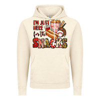 Vintage Artic i'm just here for the snacks baseball Vintage Hoodie - Jasminsmagicworld