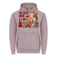 Vintage Zinc i'm just here for the snacks baseball Vintage Hoodie - Jasminsmagicworld