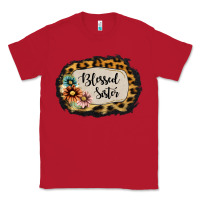 Red Blessed Sister Classic Tee - Jasminsmagicworld