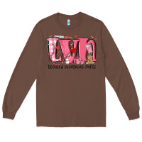 Chestnut lvn licensed vocational nurse valentine's day Long Sleeve Tee - MaliasSmallBusiness