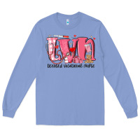 Colony Blue lvn licensed vocational nurse valentine's day Long Sleeve Tee - MaliasSmallBusiness