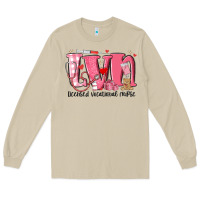 Mushroom lvn licensed vocational nurse valentine's day Long Sleeve Tee - MaliasSmallBusiness