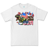 White Rawrrr in the USA 4th of july Premium Tee - CowGirlArtShop
