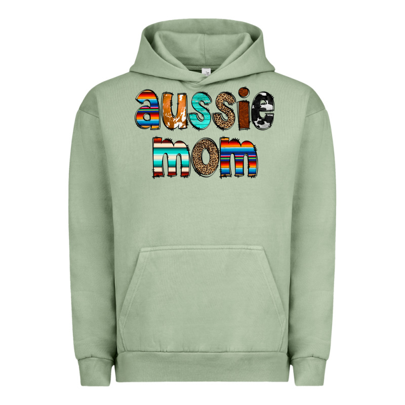 Aussie Mom Urban Hoodie by CowCowDesign | Teevron