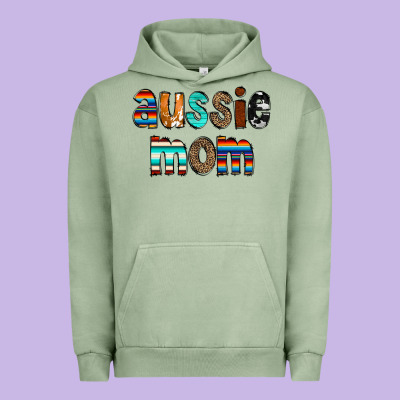 Aussie Mom Urban Hoodie Designed By Cowcowdesign