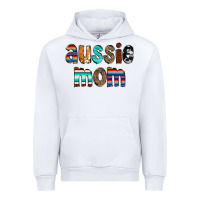 White Aussie mom Urban Hoodie - CowCowDesign